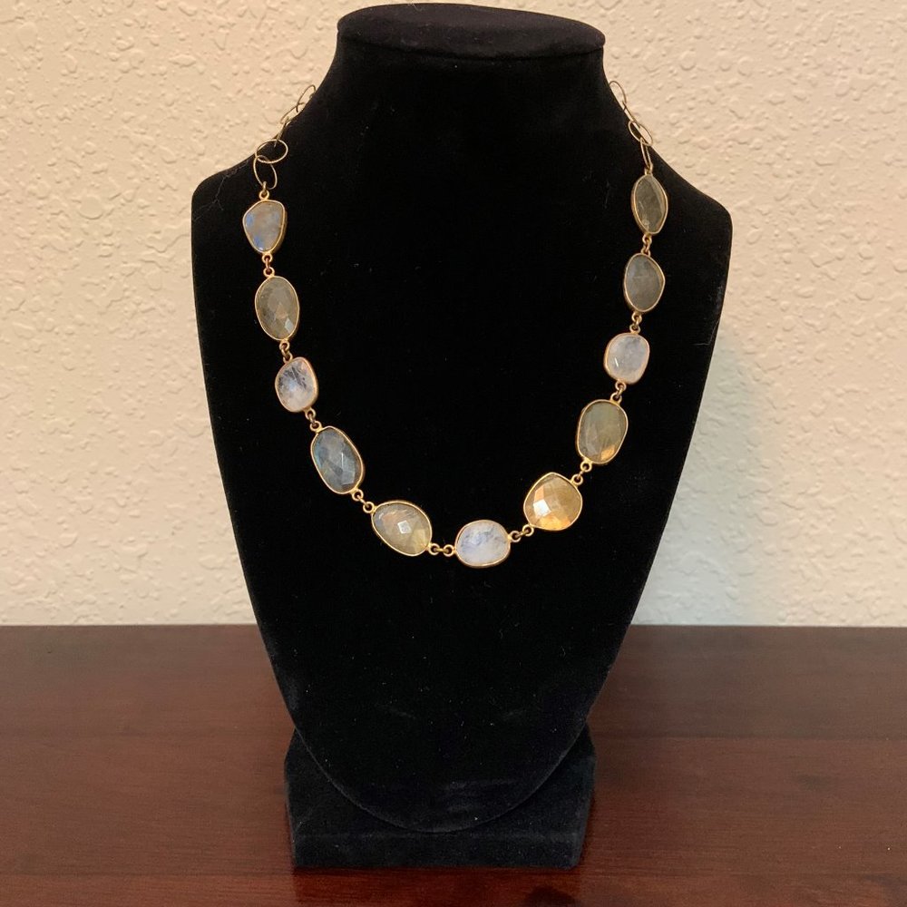 Labradorite & Moonstone Necklace